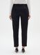 Black slim trousers in stretch fabric_2