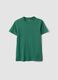 Boys&rsquo; green pure cotton regular-fit T-shirt_0