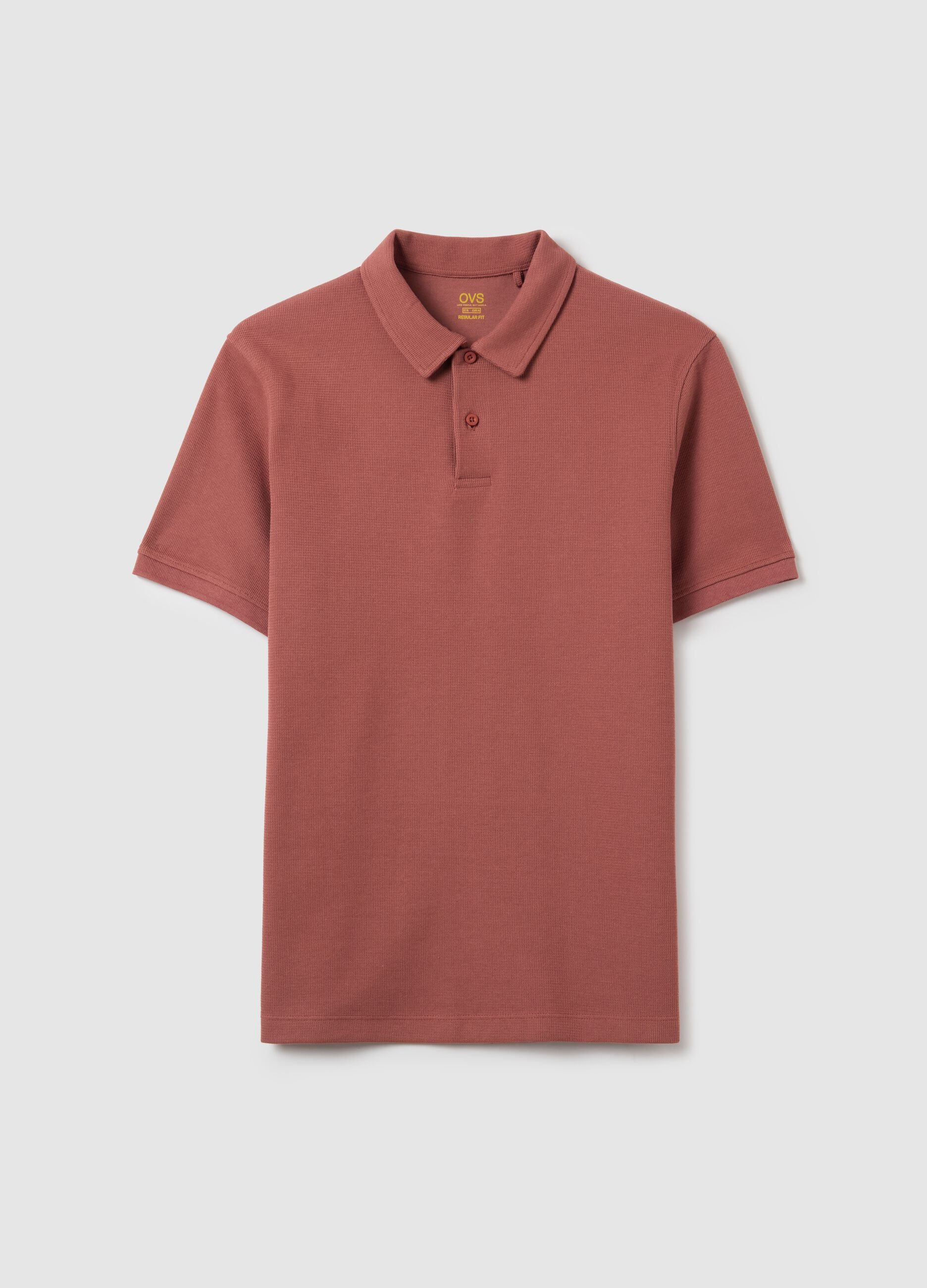 Regular-fit polo shirt in jersey