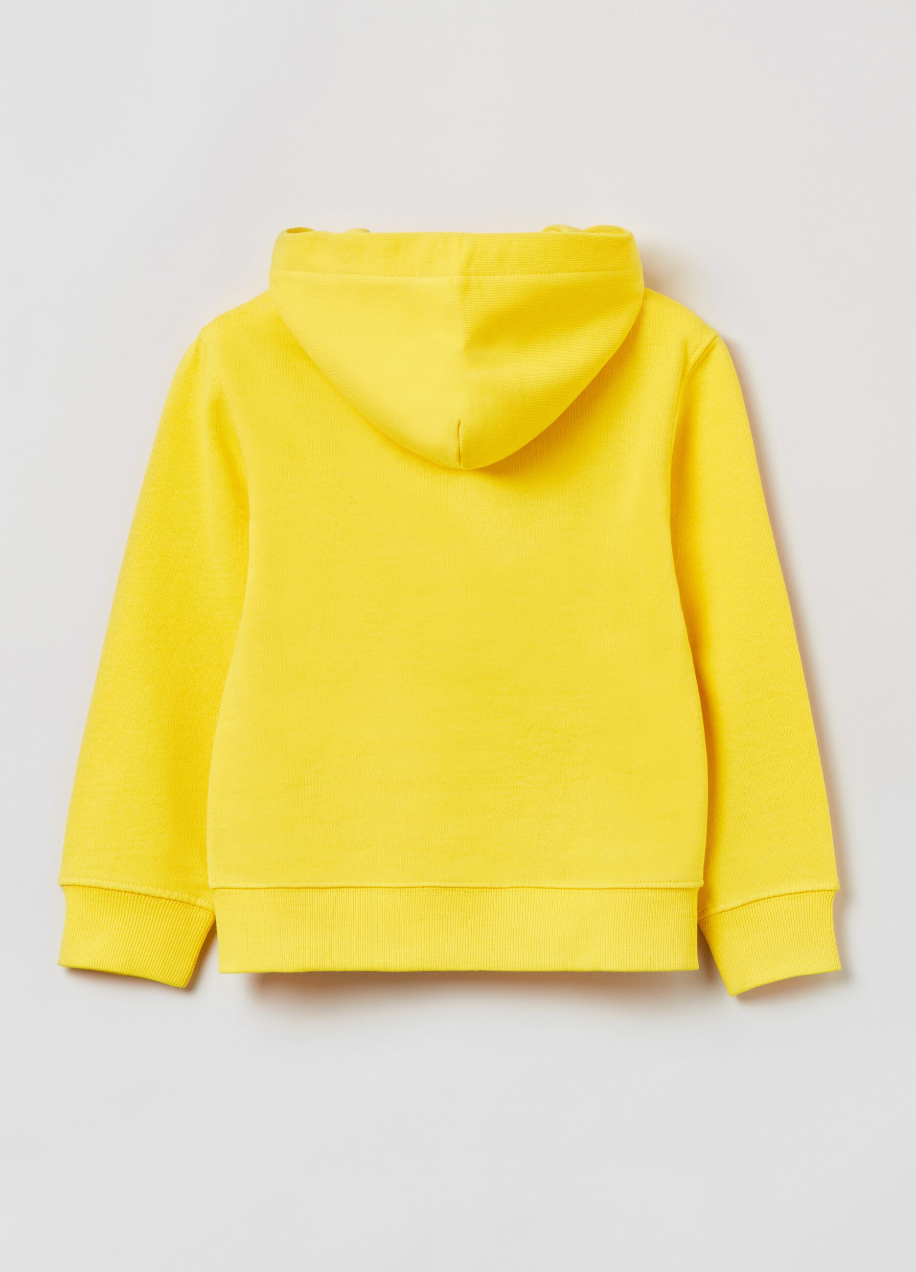Full-zip in French Terry con cappuccio _1