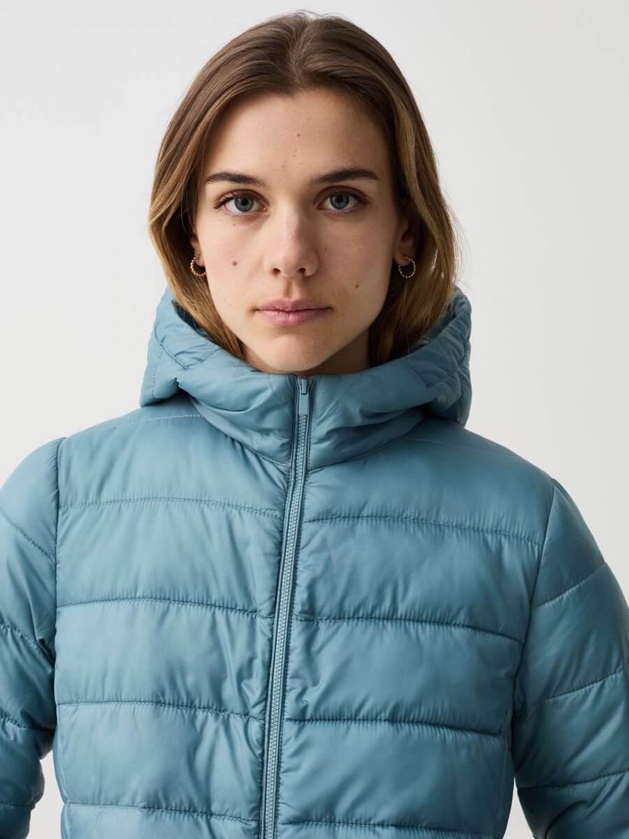 Essential ultralight down jacket with hood_1