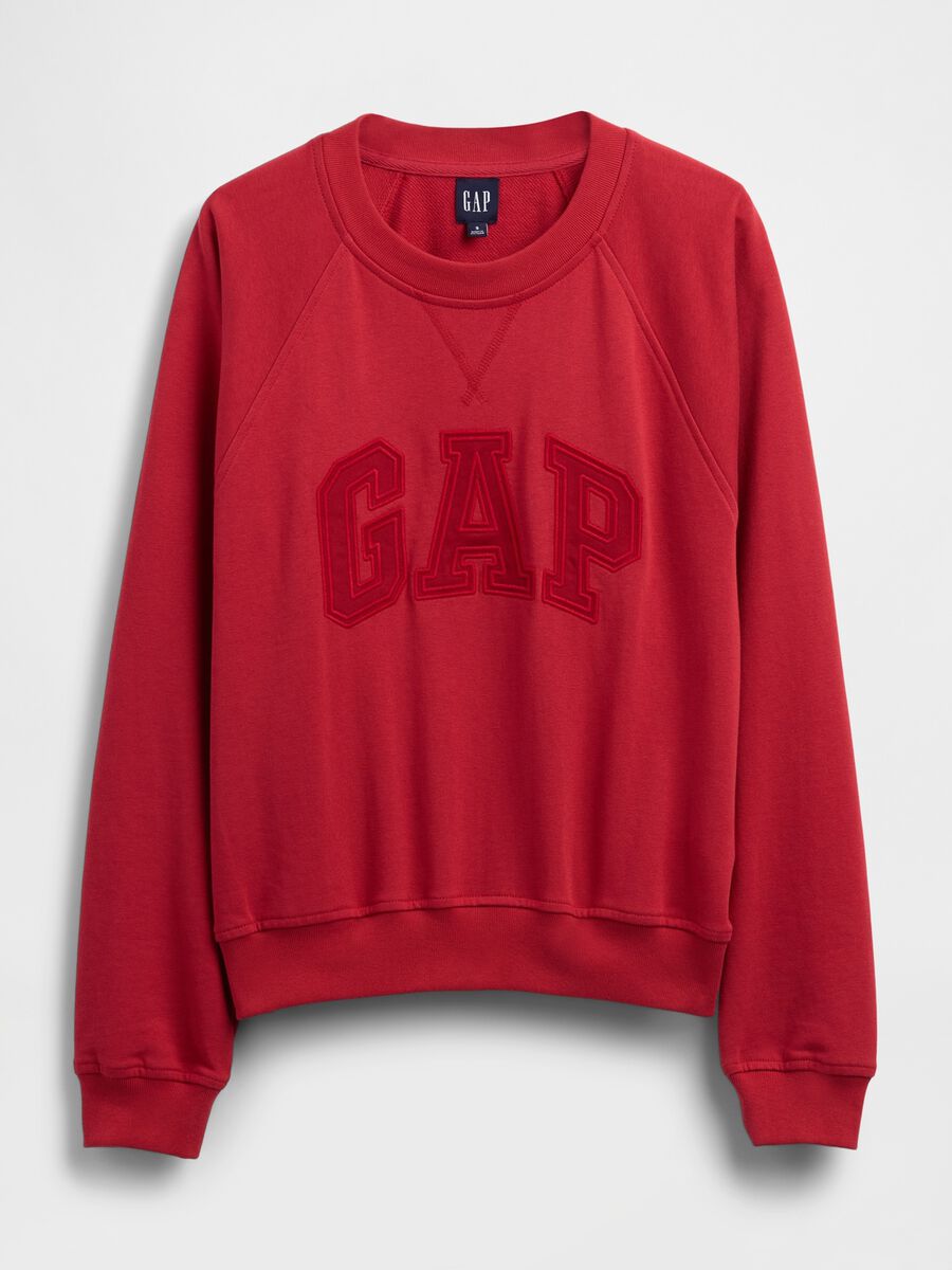 Cotton-blend crewneck sweatshirt_3