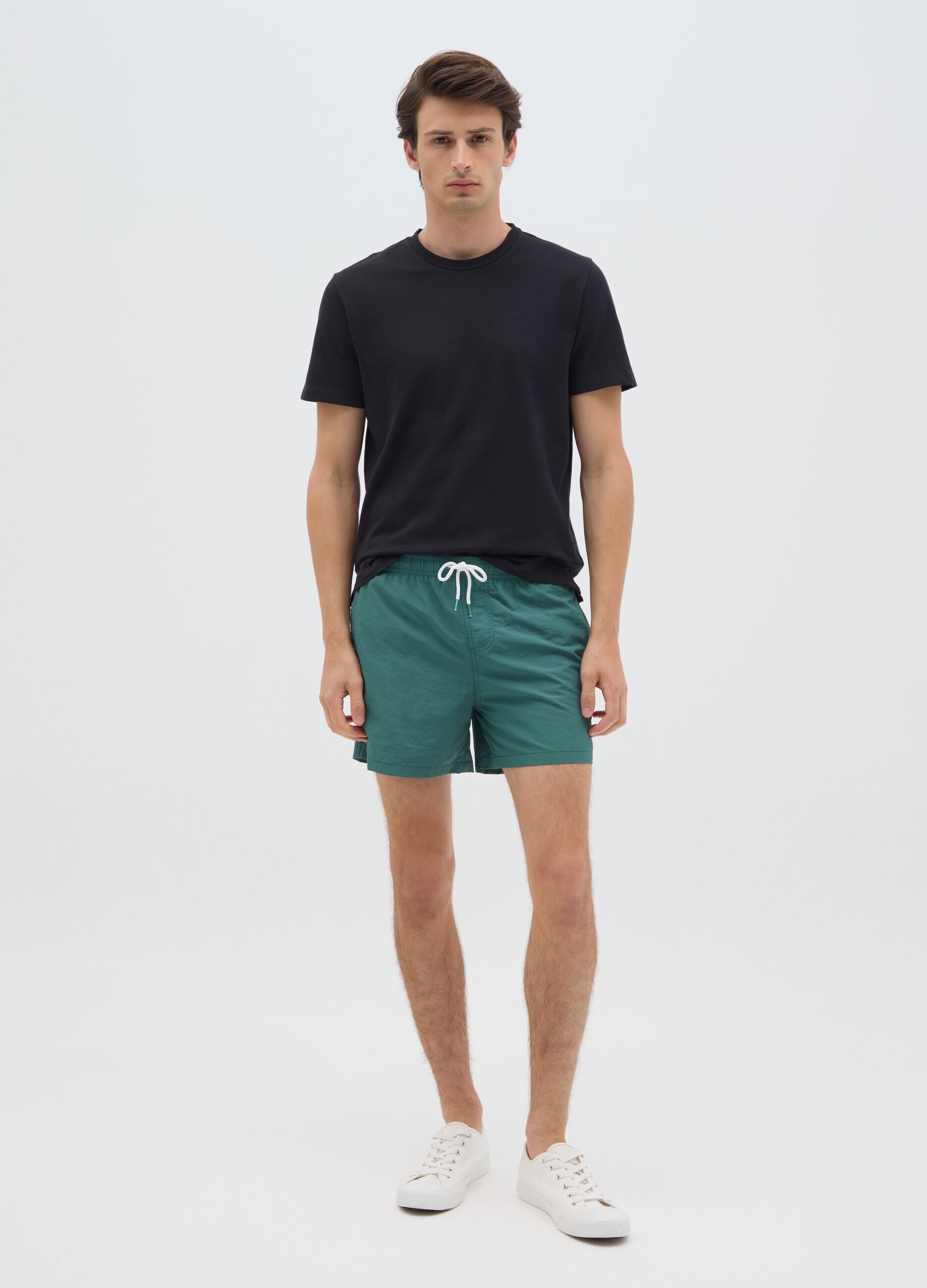Green Ovs Beach Boxer Shorts