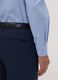 Camicia azzurra e bianca in misto lyocell easy iron regular fit_2