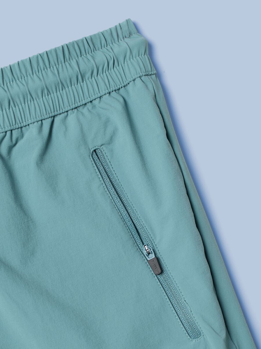 Shorts ALTAVIA SAILING verdi in tessuto elasticizzato_7