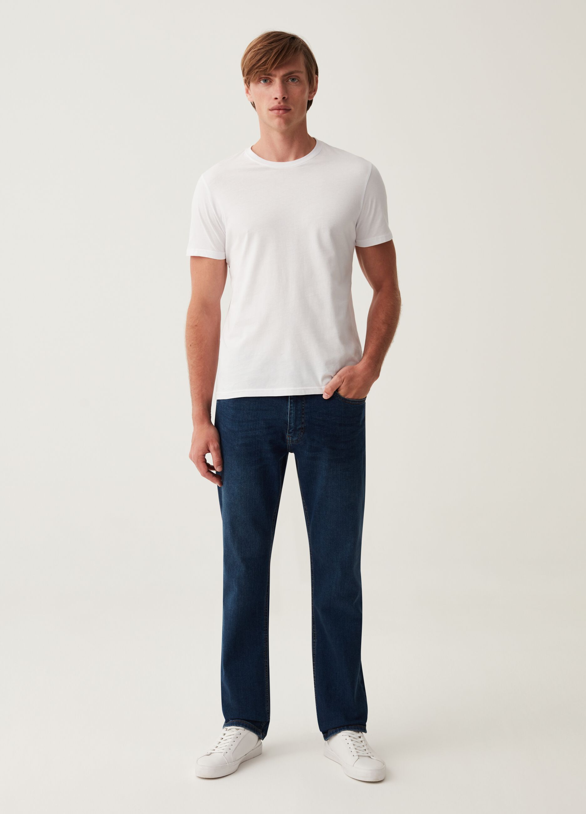 Jeans comfort fit cinque tasche_0