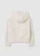 Girls' regular fit white pure cotton sweatshirt_4