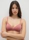Pink Stretch Blend Bra_0