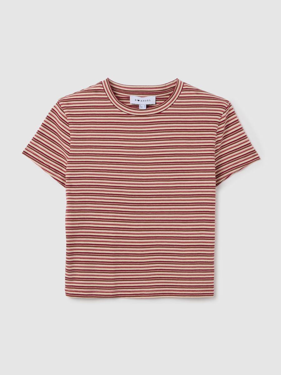 Women's Multicolour Pure Cotton T-shirt_0