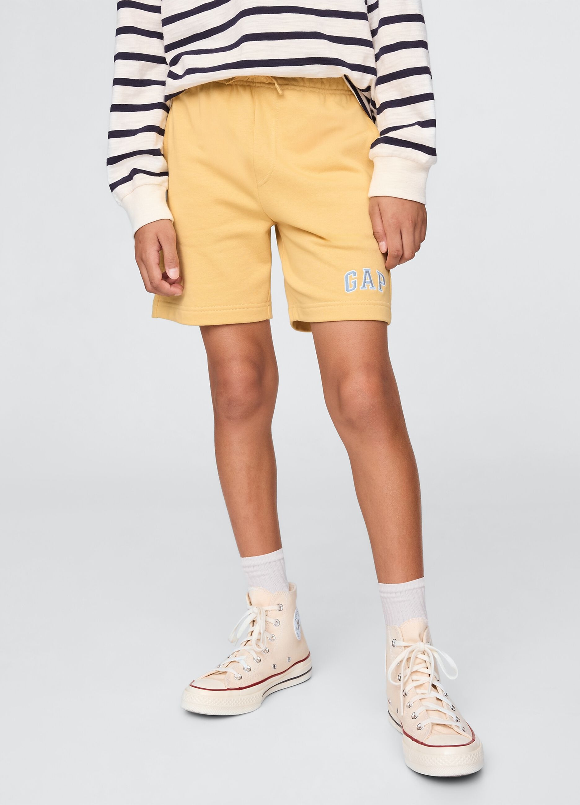 Yellow GAP Kids Cotton Blend Shorts