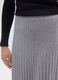 Grey Pleated Long Skirt_3