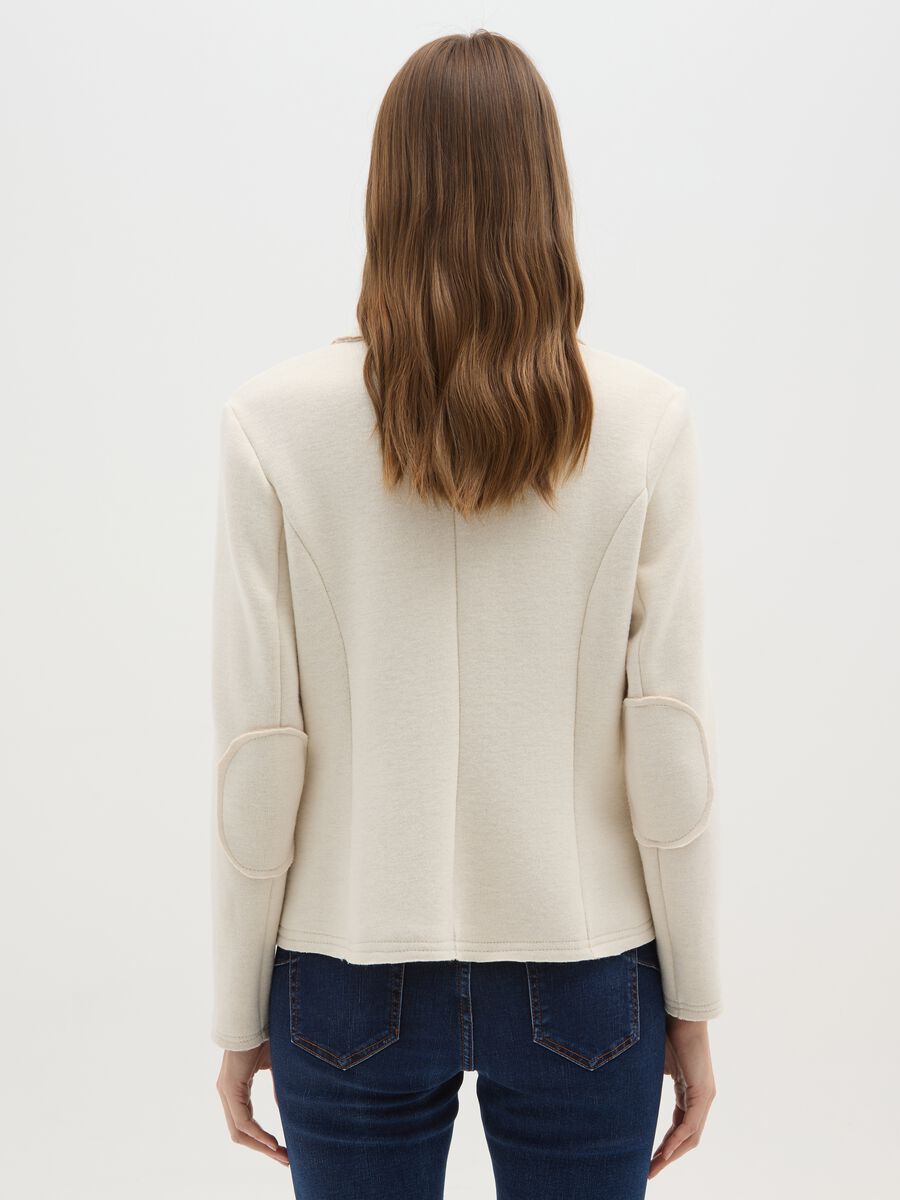 Giacca beige con tasche_2