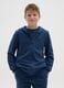 Boys' Blue Hoodie with Zip_0