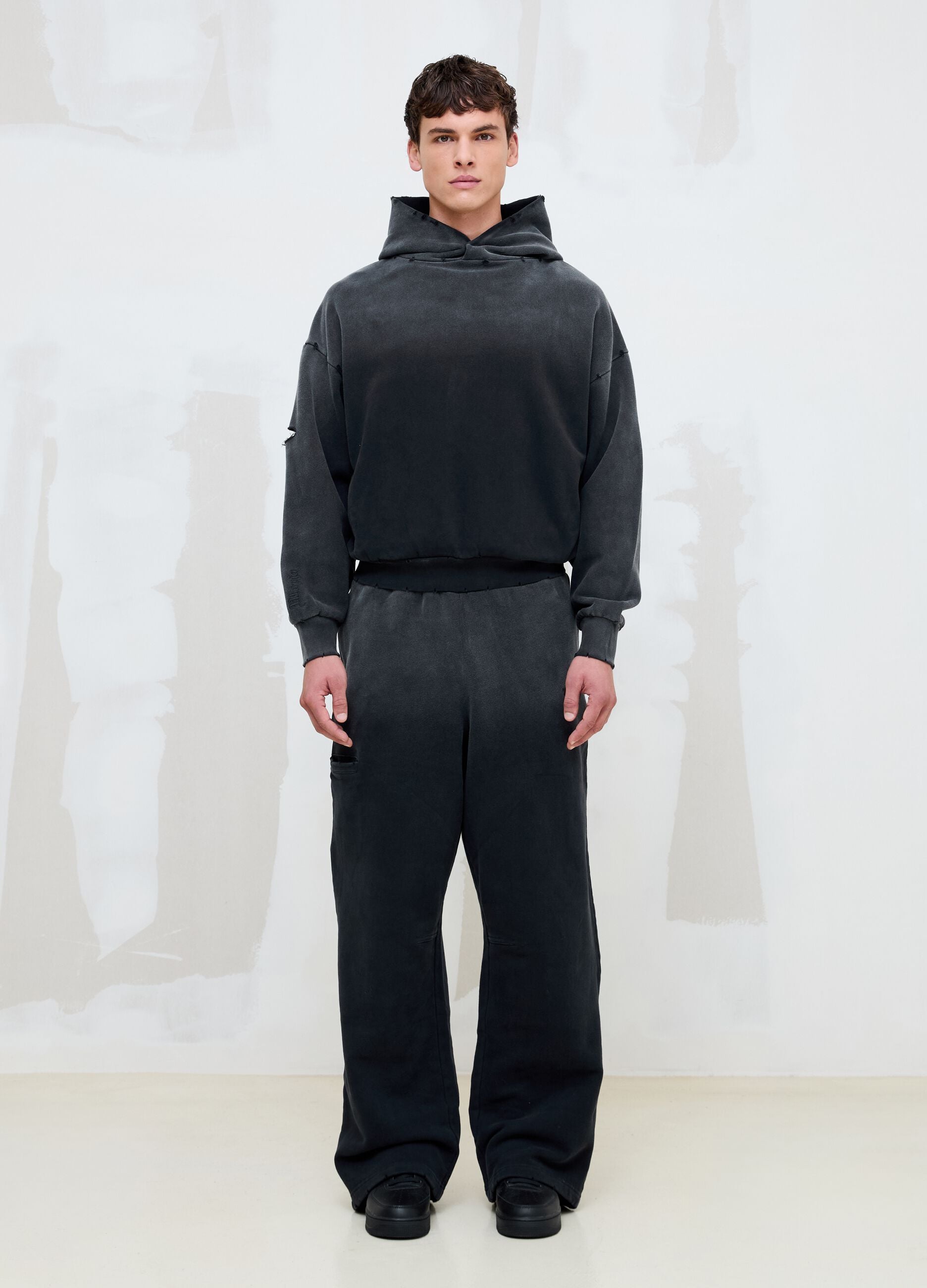 Sweatpants Sunfaded Black