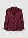 Camicia rossa satin a maniche lunghe_4