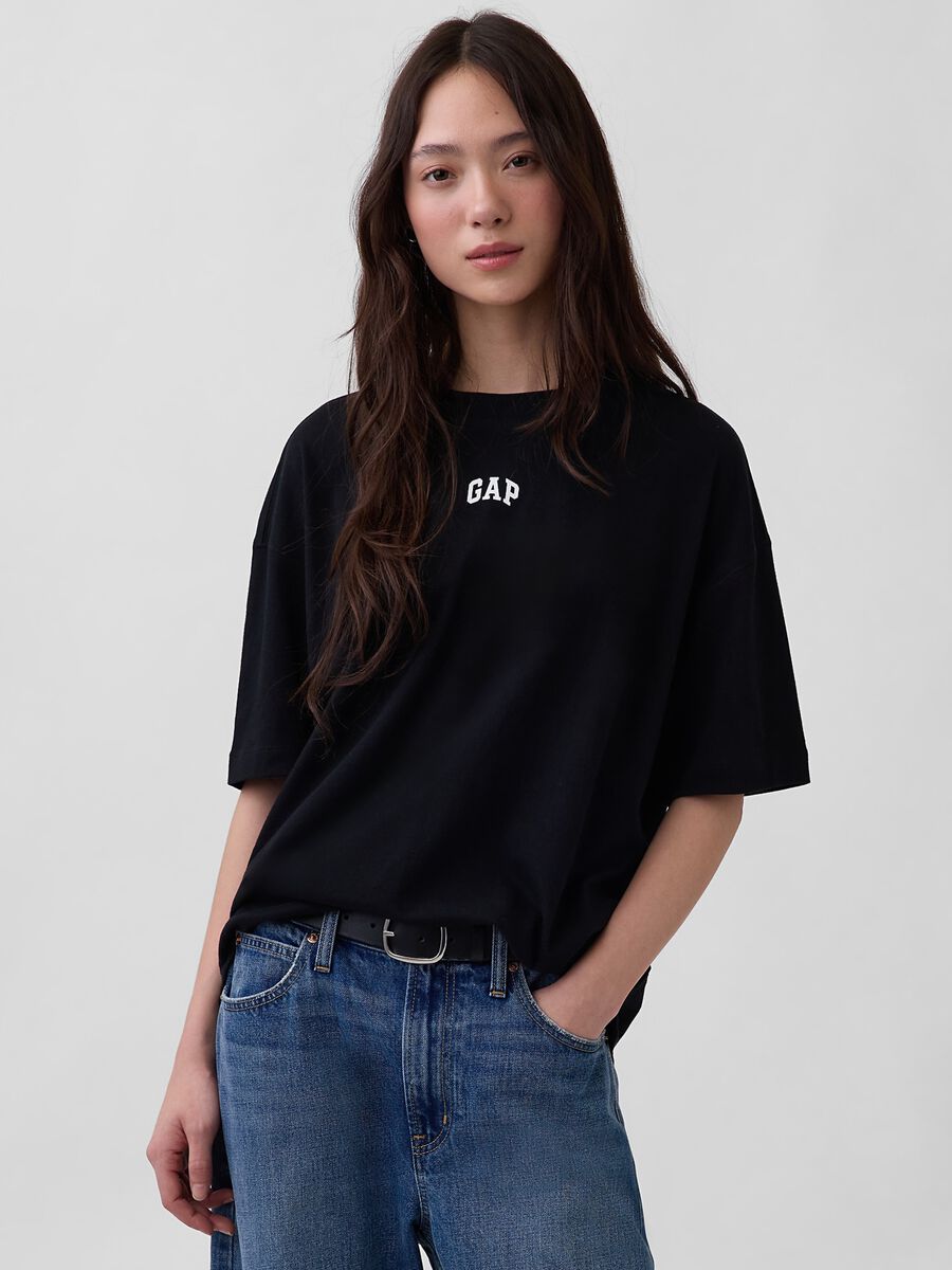 Short-sleeved pure cotton T-shirt_0