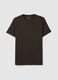 brown pure cotton t-shirt regular fit_4