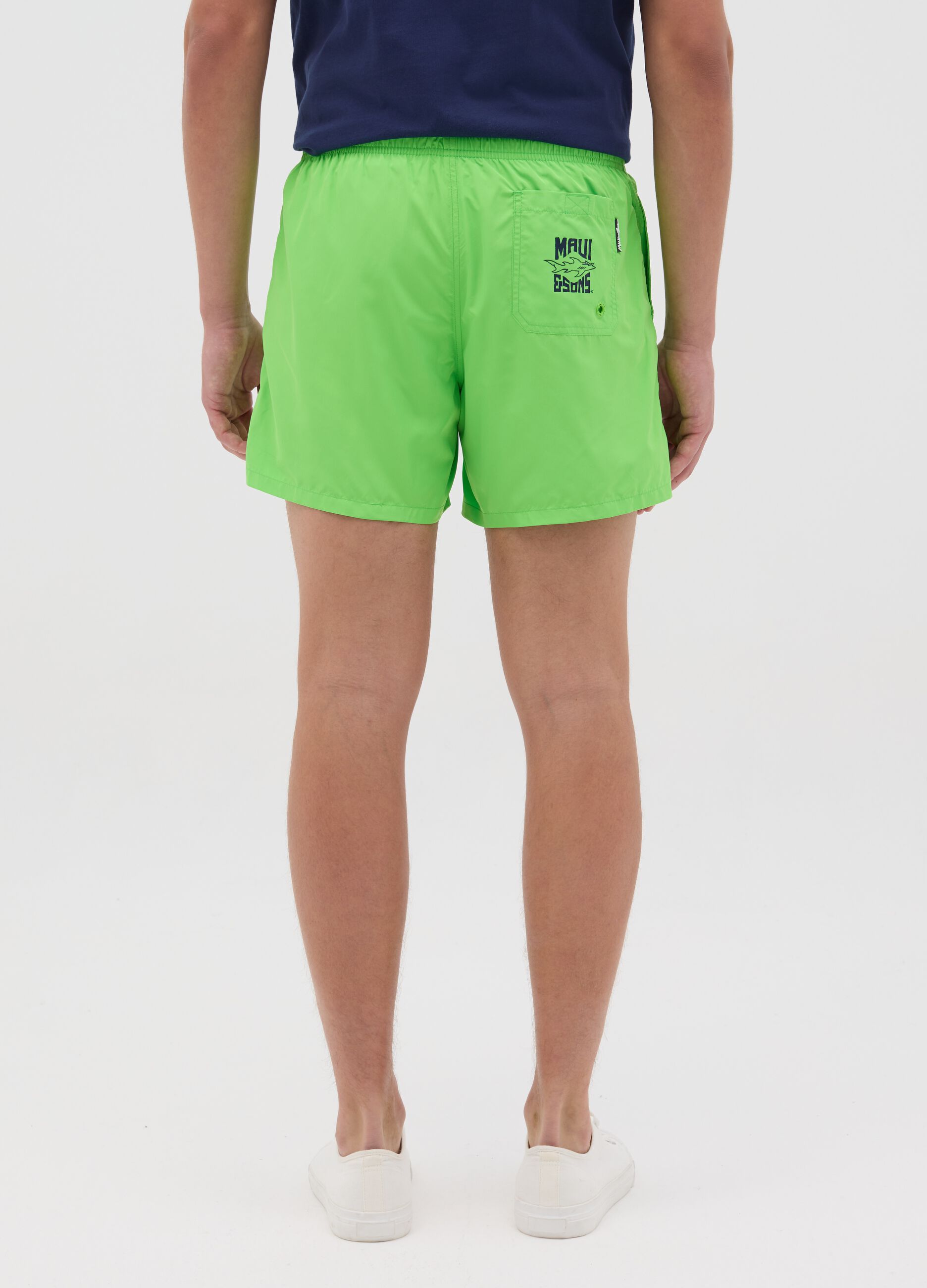 Maui Green Swim Trunks