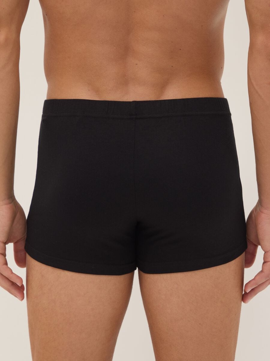 Boxer nero in cotone organico_2