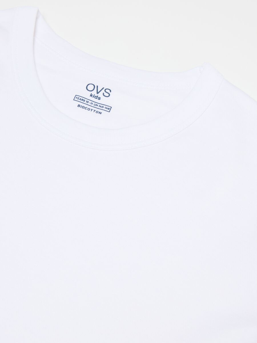 Bipack T-shirt bianca per bambino_2