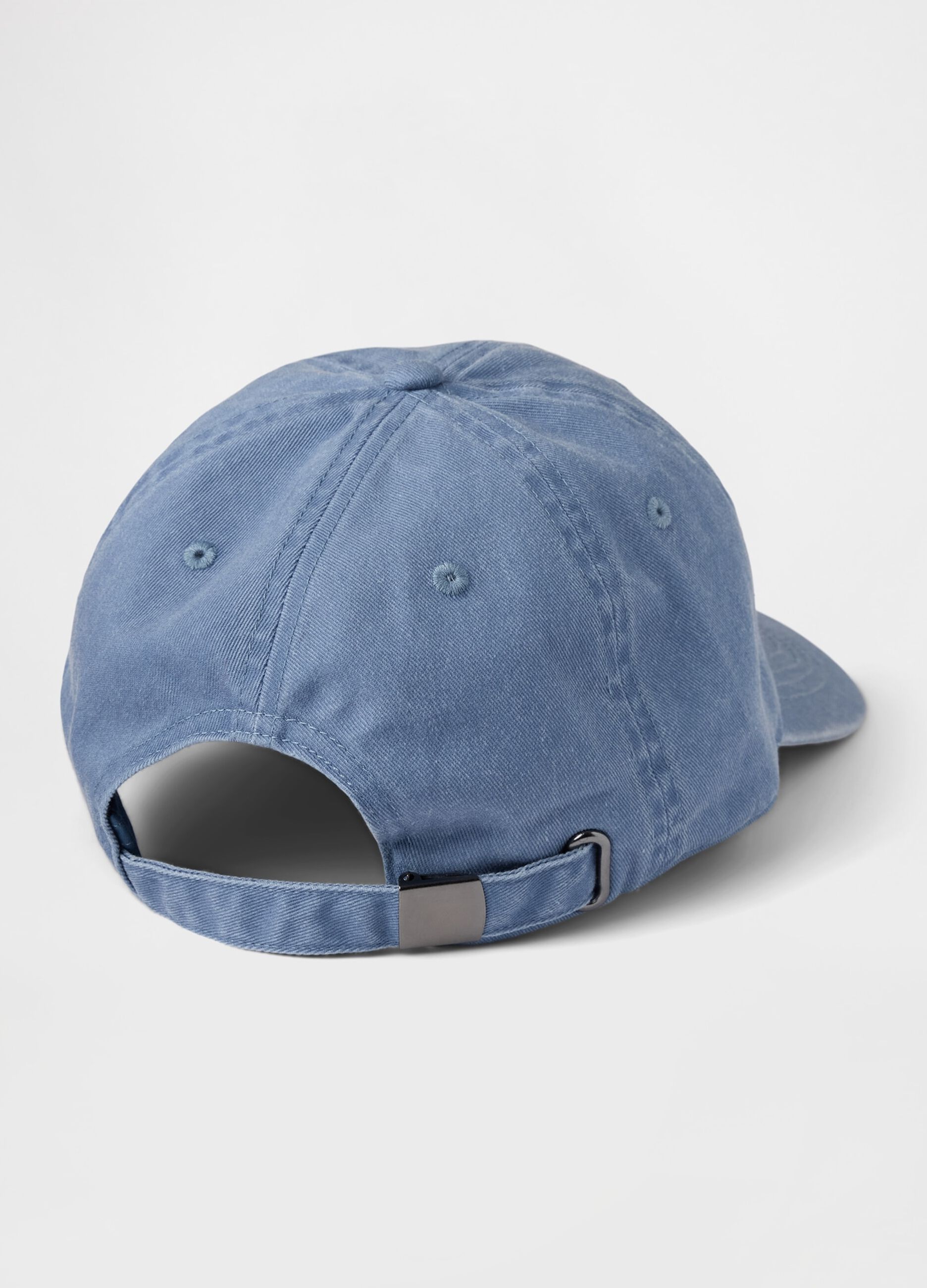 Blue cotton baseball cap