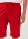 Boys&rsquo; red cotton-blend comfort-fit shorts_2