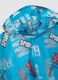 Poncho impermeabile blu da bambino con stampa Spider-Man_2