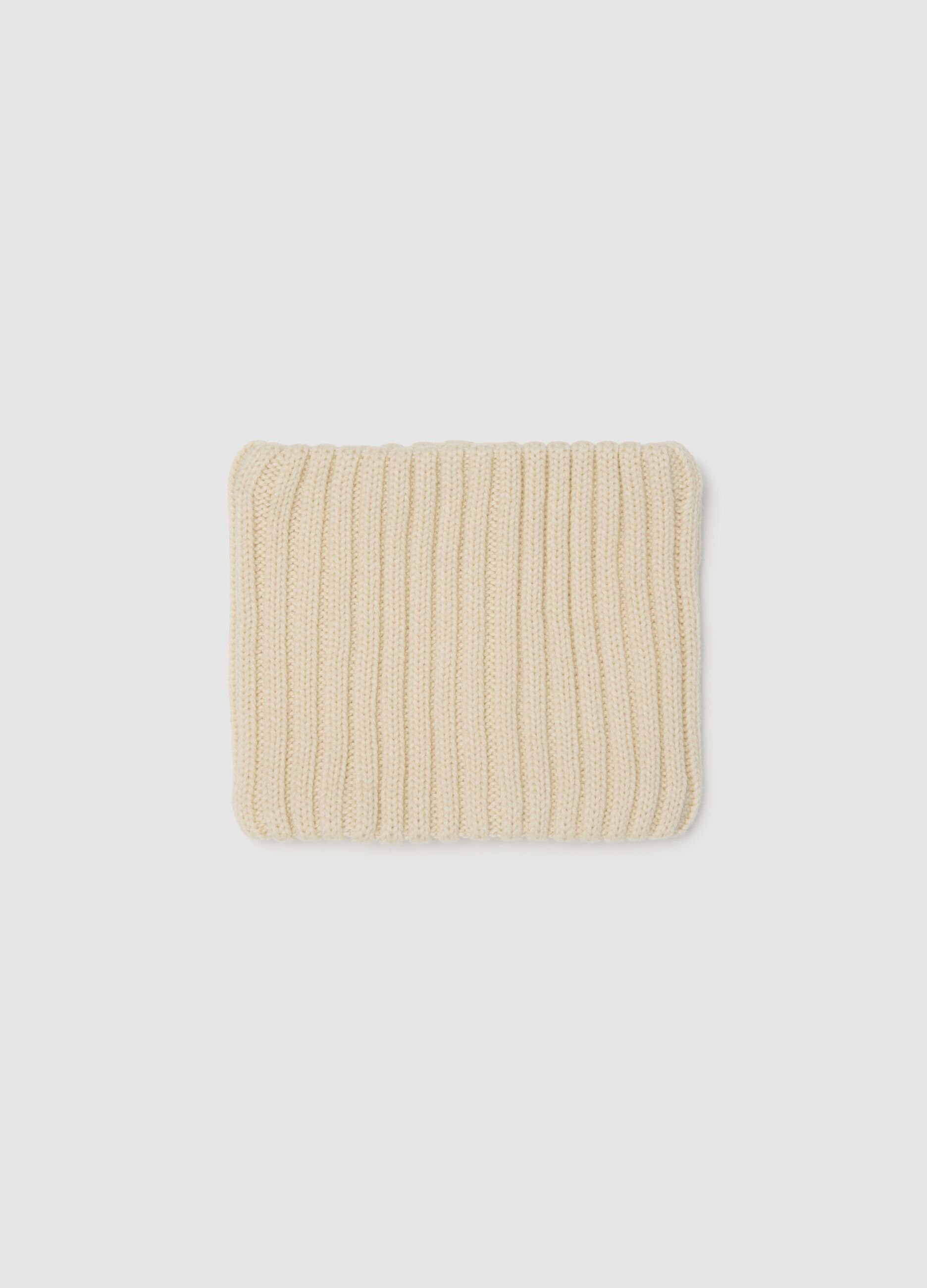 Girls' Beige Neck Warmer