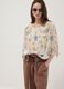 Brown viscose-blend trousers with elasticated cuffs, regular fit_3