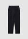 Regular fit blue trousers_4