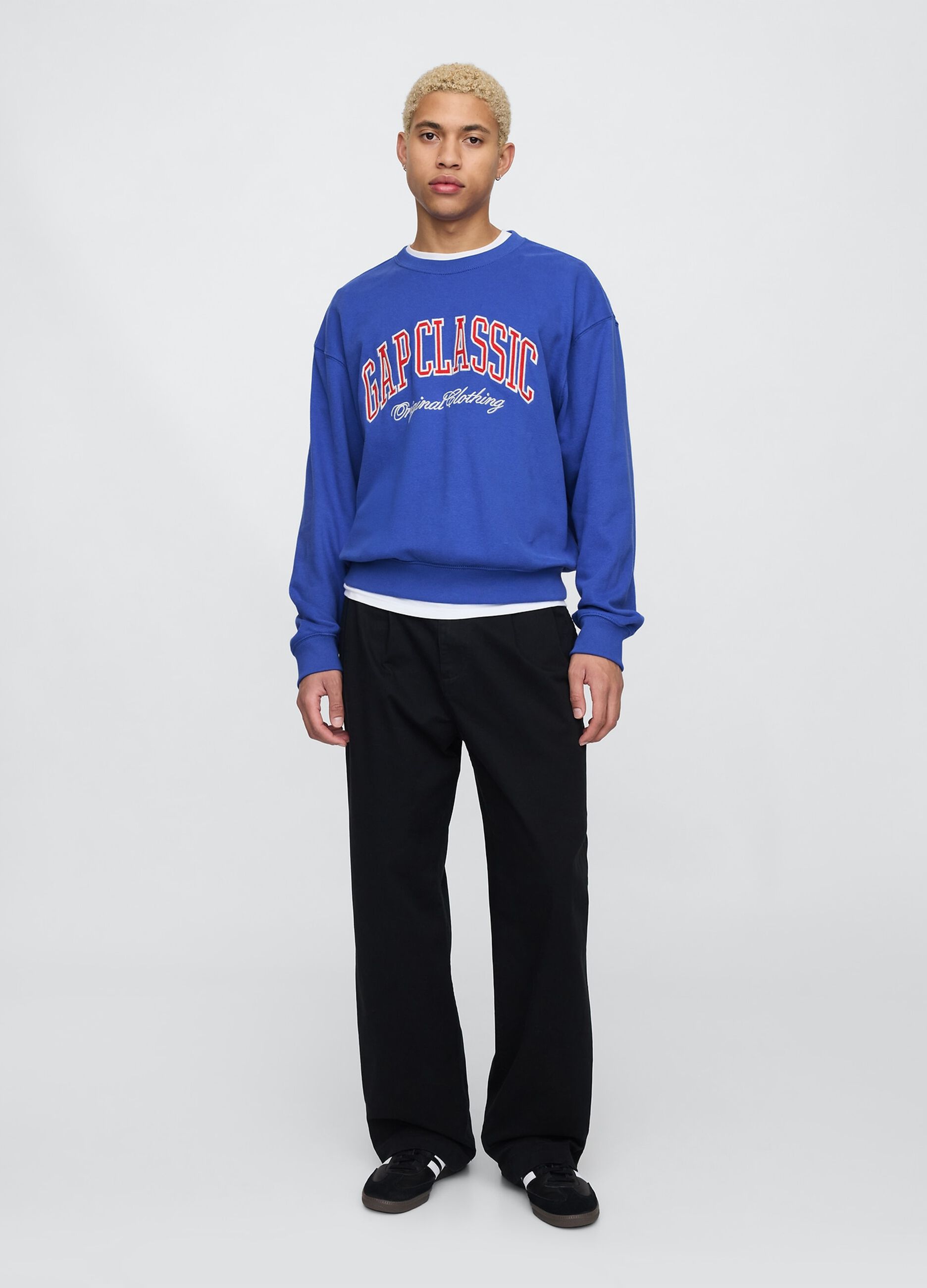 Gap Classic Blue Sweatshirt with Print