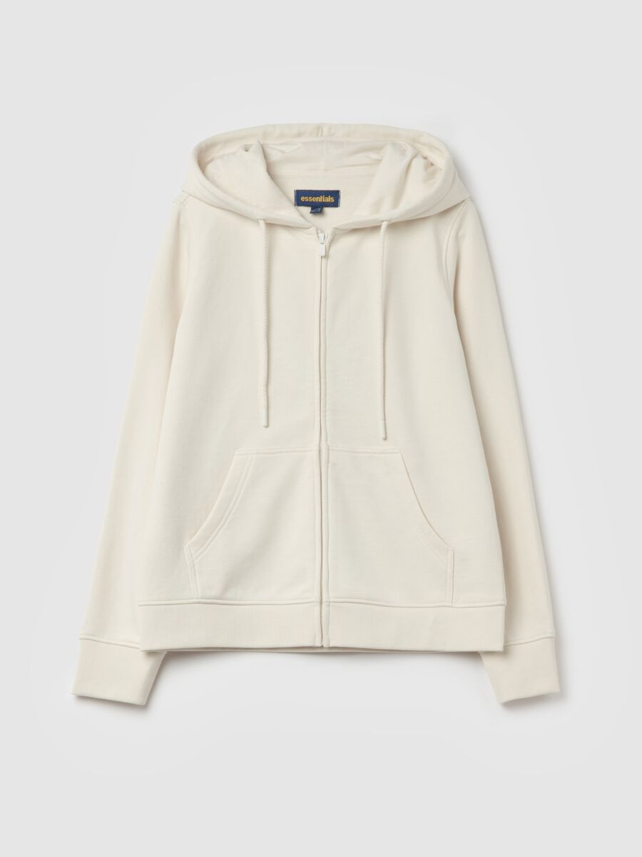 Essential full-zip sweatshirt with hood_4