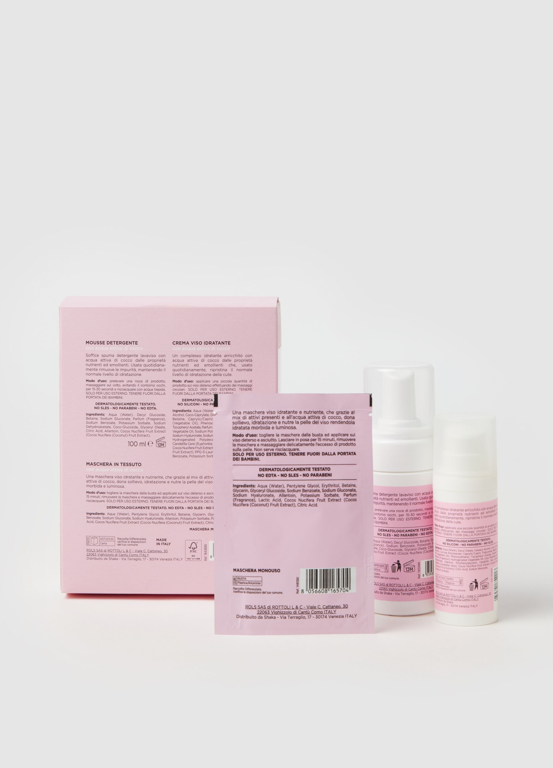 Kit Starter Cococnut BEAUTY ROUTINE per la bellezza