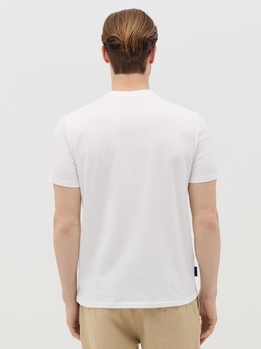 Cotton T-shirt with "Sicily Italy" print_3