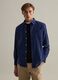 Corduroy shirt with button-down collar_1