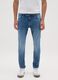 Super Skinny Cotton Denim Blue Jeans_1