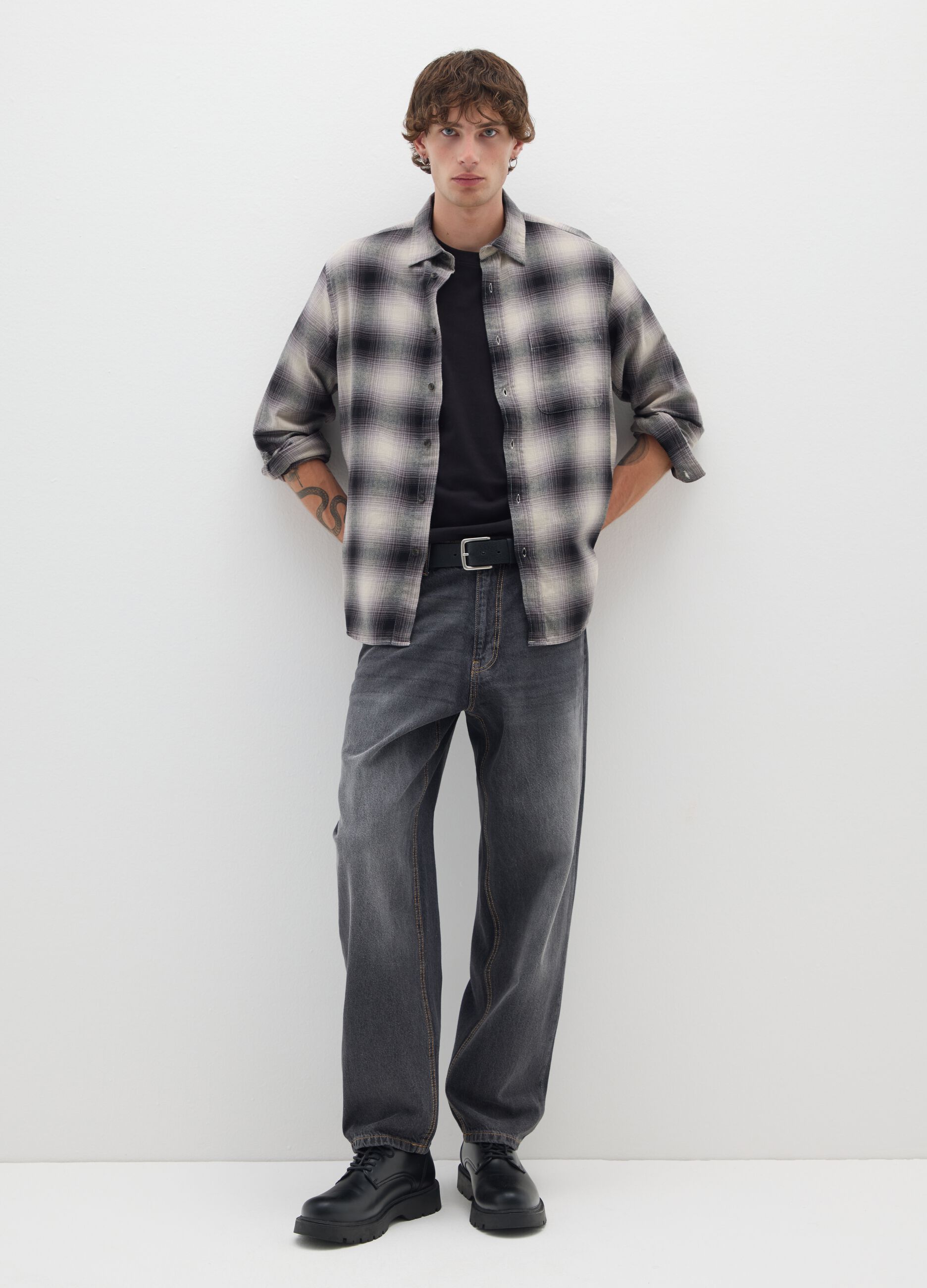 Multicolour Pure Cotton Regular Fit Shirt