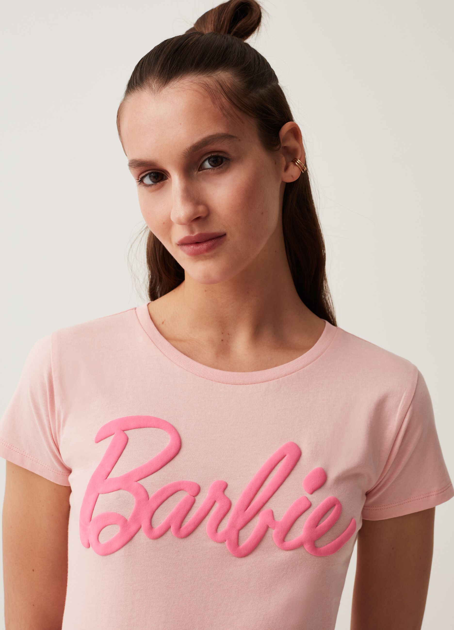 T shirt con stampa Barbie Mattel