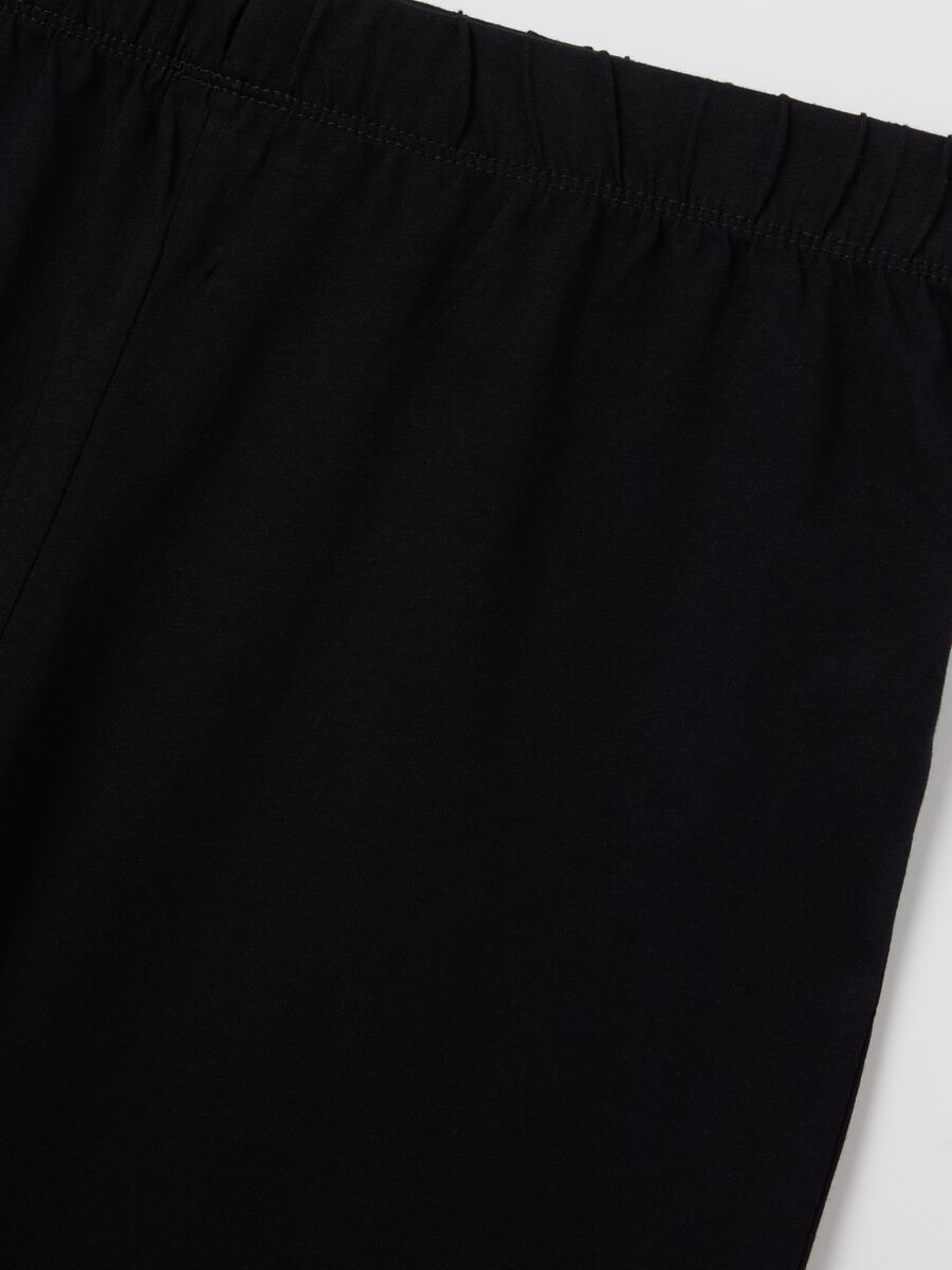 Short cotton pyjamas with round neck_5