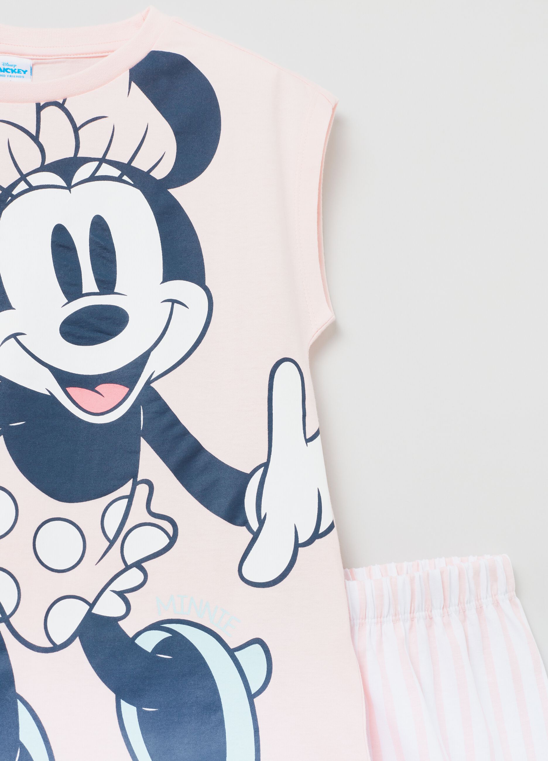 Short pyjamas with Disney Minnie Mouse print