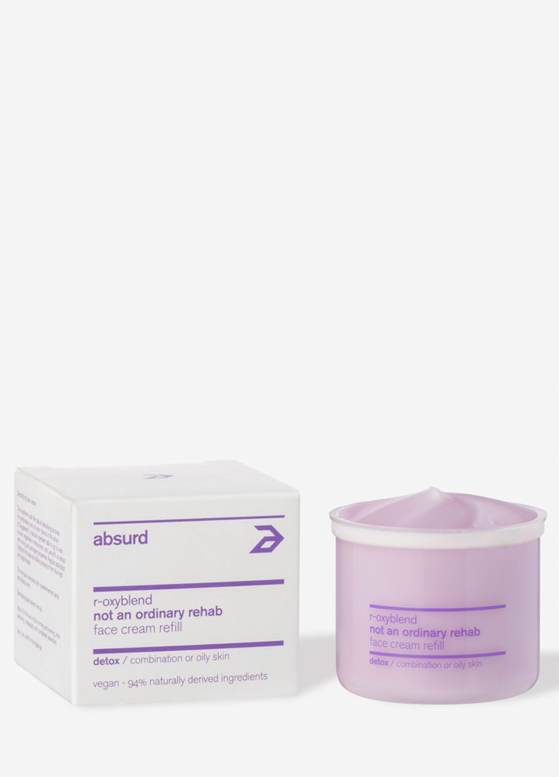 Crema viso detossinante che protegge dallo stress ossidativo e digitale Not an ordinary Rehab