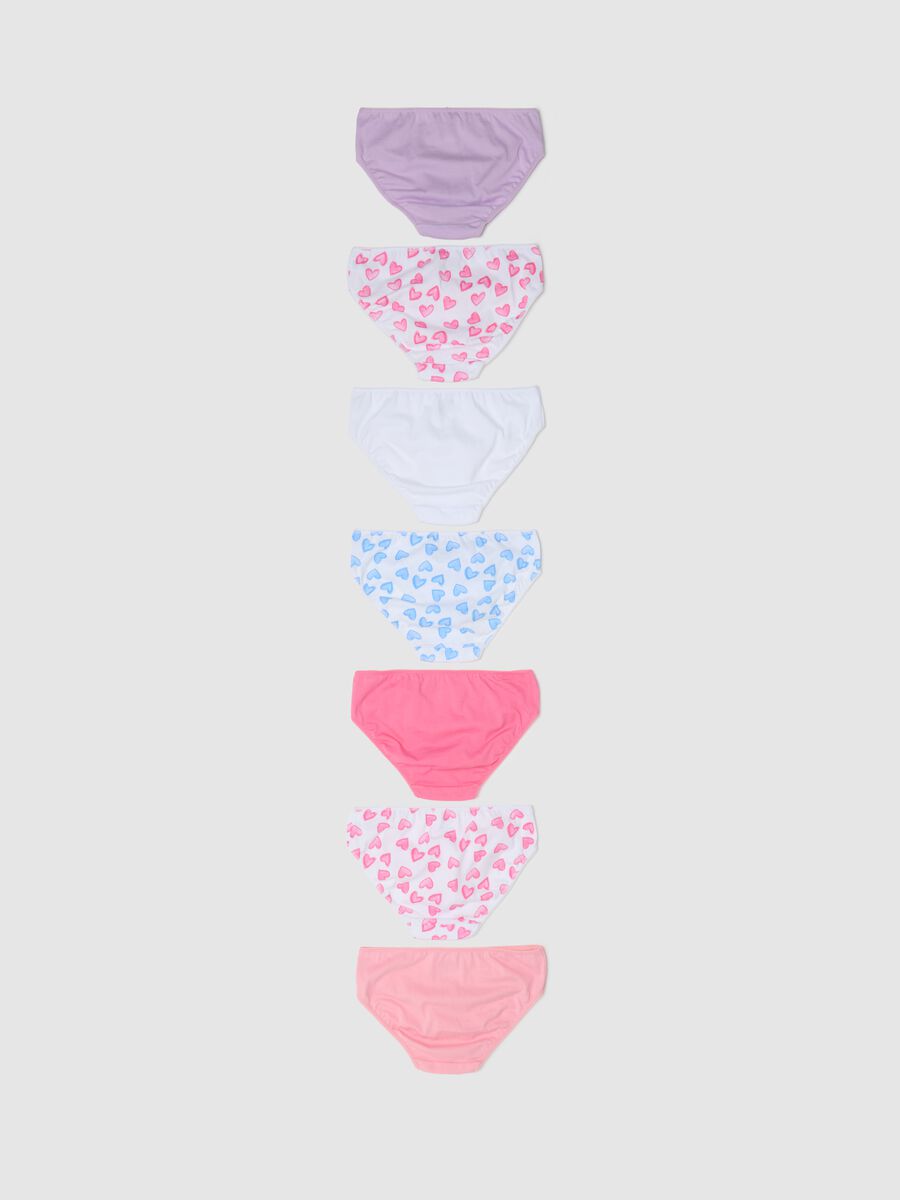 Seven-pack briefs in cotton with print_1