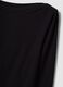 Black stretch viscose long-sleeve T-shirt_6