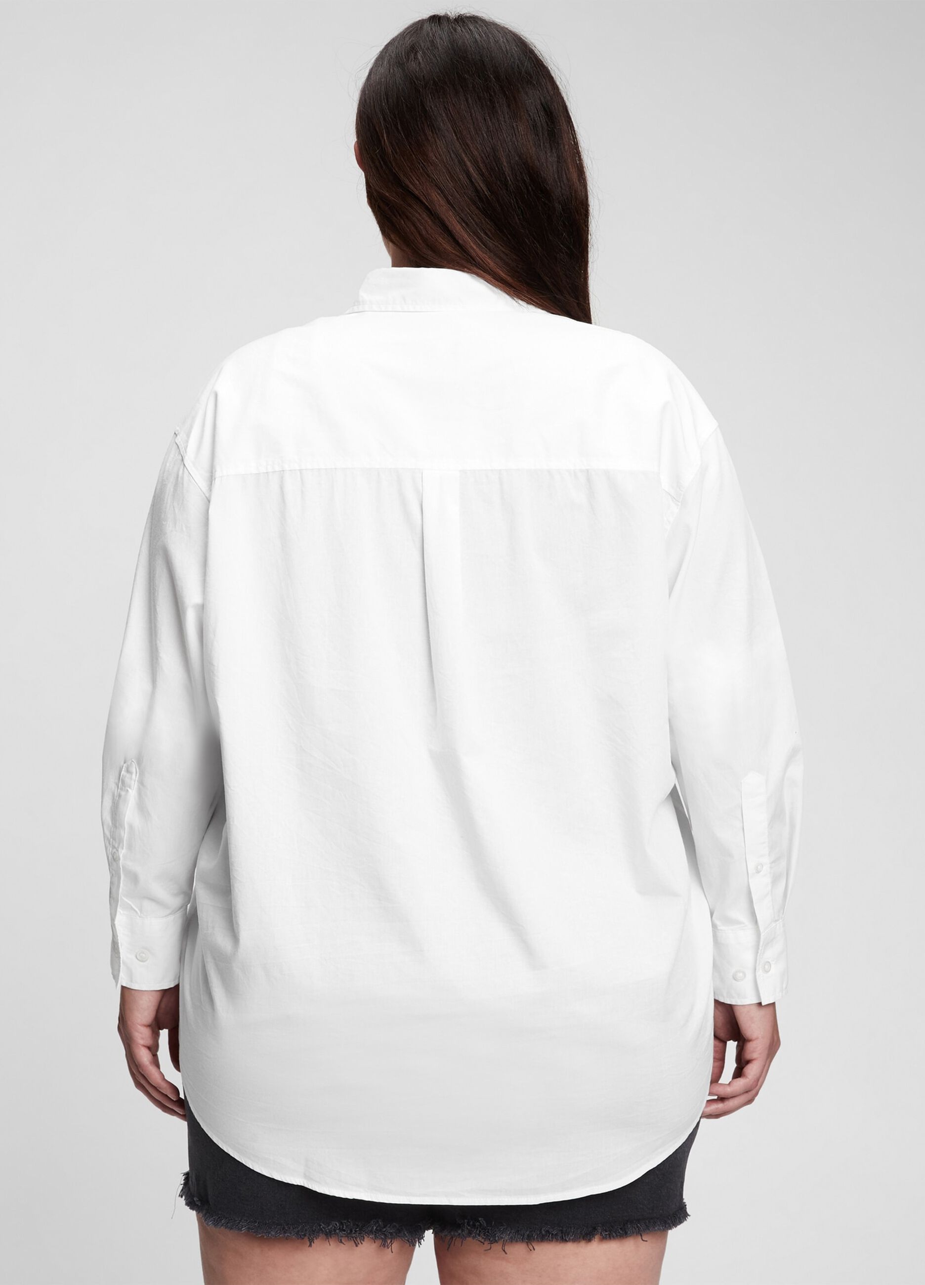 Camicia oversize in cotone