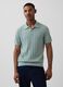 Short-sleeve pure cotton polo_0