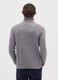 Grey turtleneck regular fit with jacquard pattern_2