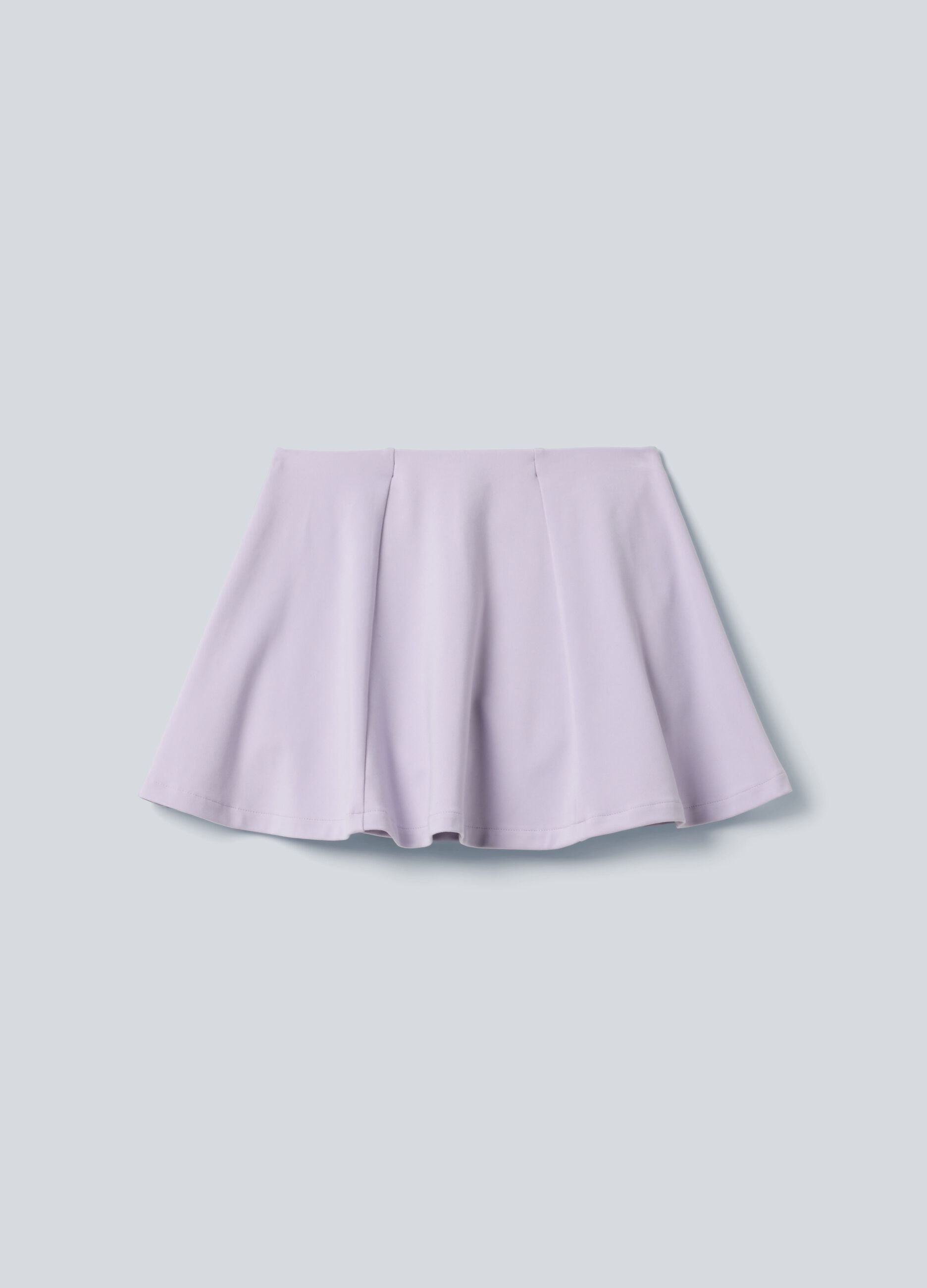 ALTAVIA COURT purple sports skirt in stretch technical fabric