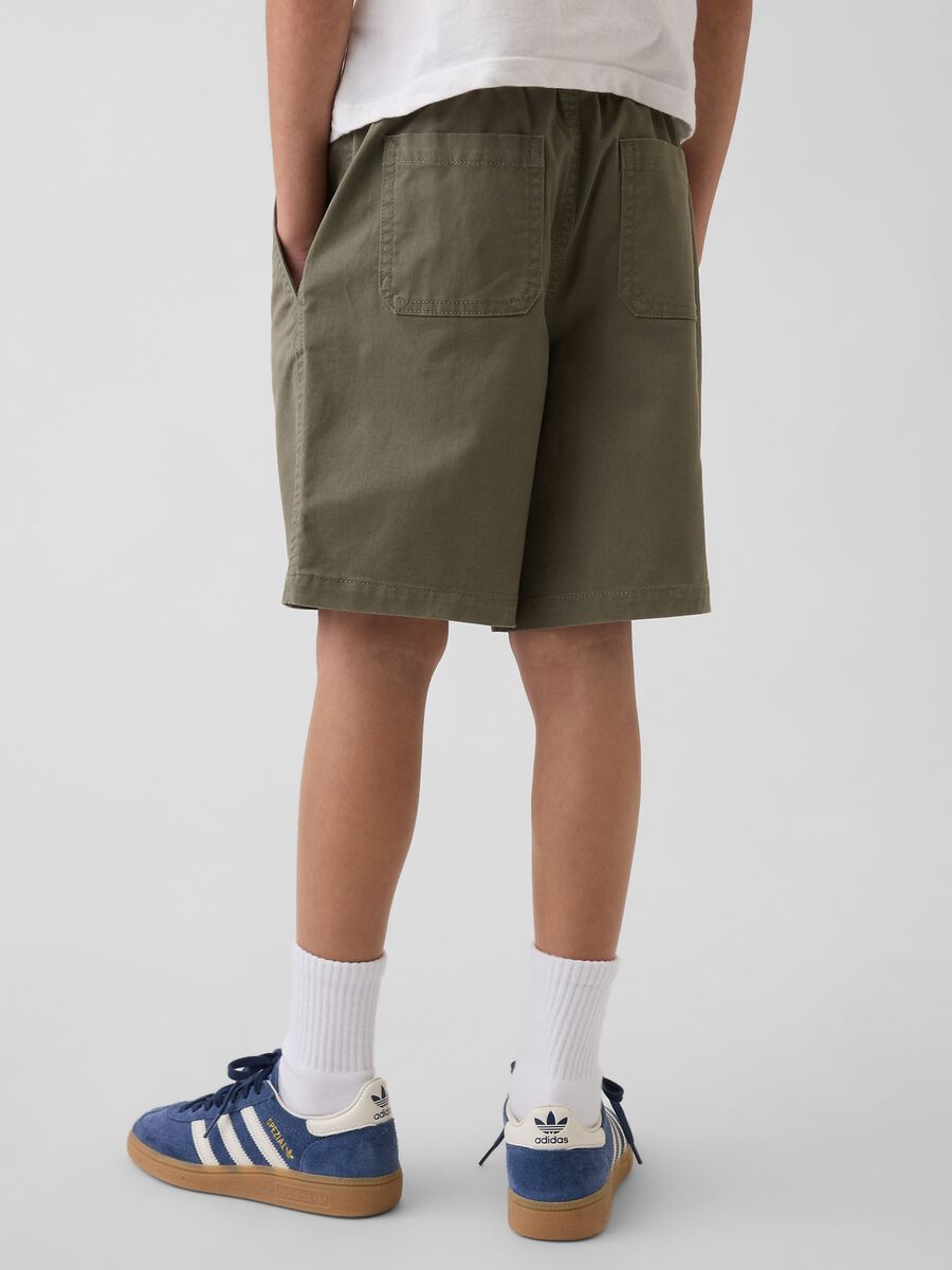 Stretch cotton shorts_2