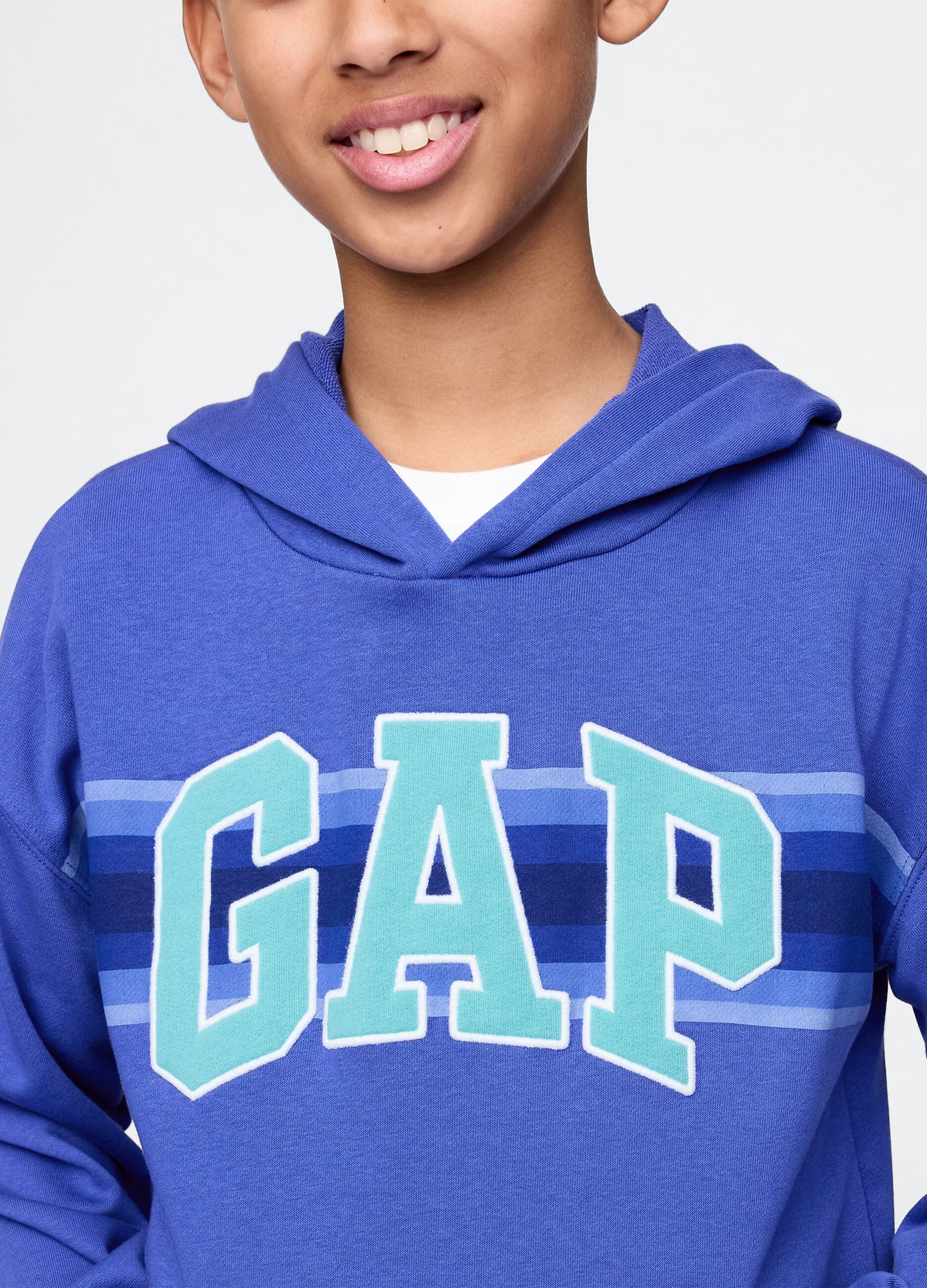 Blue Hoodie with GAP Logo