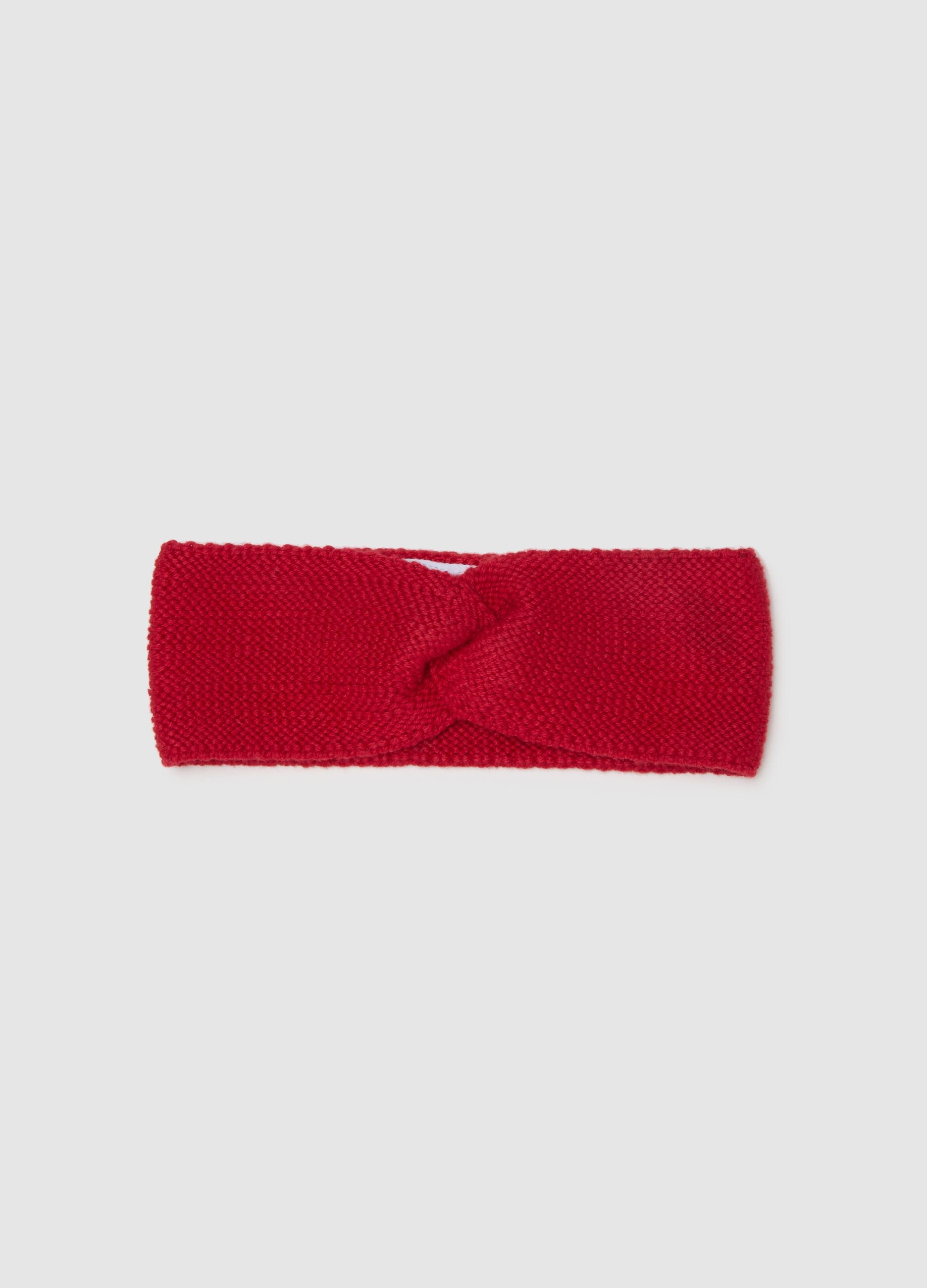 Baby Girl Red Cotton Headband